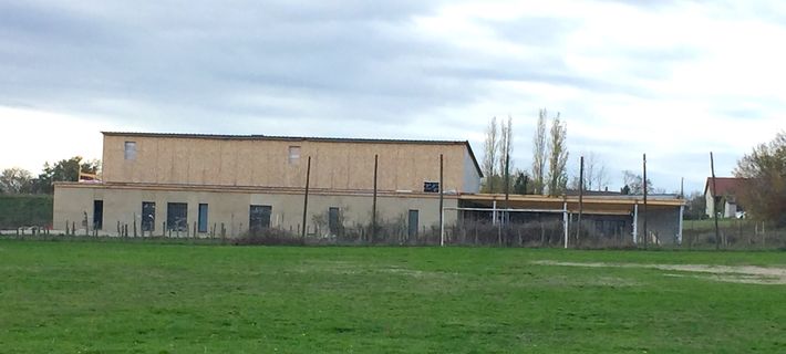 Avancement des travaux pour l'école et salle municipale de la commune des Eparres