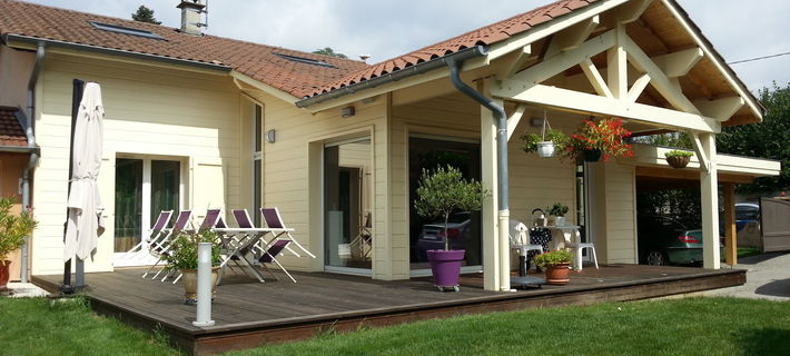 Extension judicieuse d'une maison d'habitation traditionnelle à bourgoin jallieu et ses environs