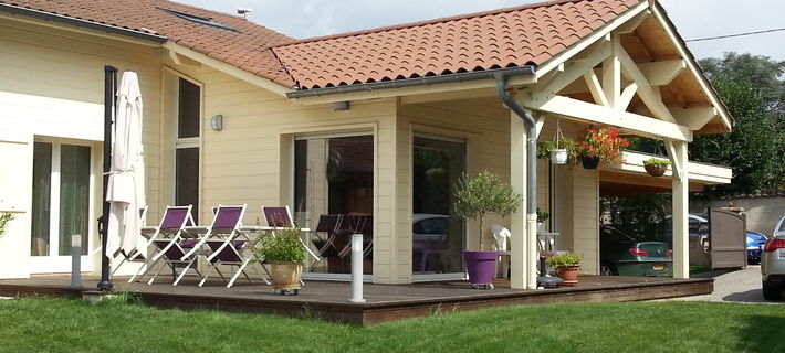 Extension judicieuse d'une maison d'habitation traditionnelle à bourgoin jallieu et ses environs