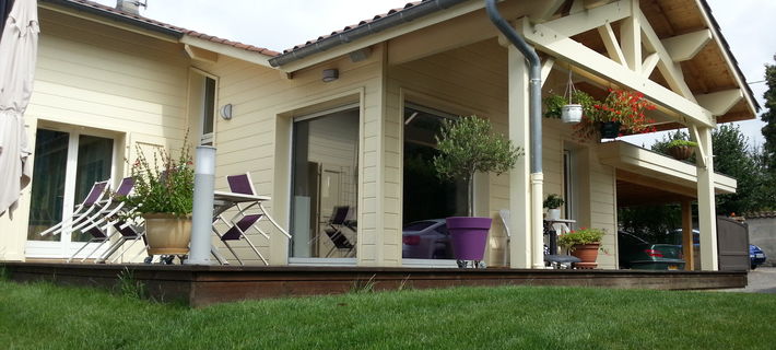 Extension judicieuse d'une maison d'habitation traditionnelle à bourgoin jallieu et ses environs