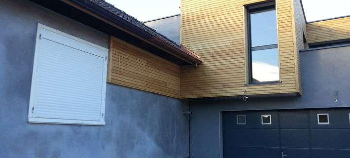 Extension d'une maison en milieu urbain à bourgoin jallieu et ses environs