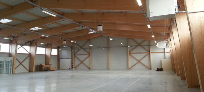 Création d'un espace de vente de ~1000 m²