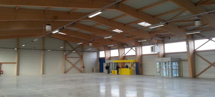 Création d'un espace de vente de ~1000 m²