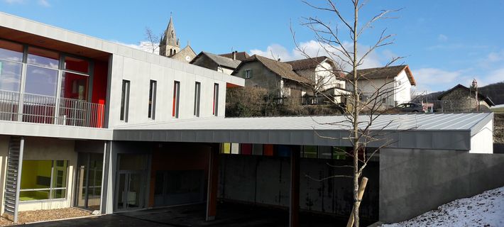 Construction d'une école maternelle sur la commune de Valencogne