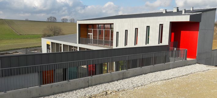 Construction d'une école maternelle sur la commune de Valencogne