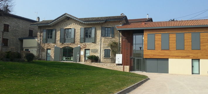 Extension de la bibliothèque municipale de St ALBAN DE ROCHE -