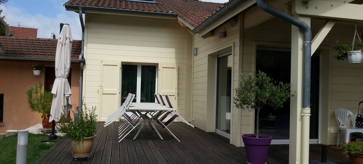 Extension judicieuse d'une maison d'habitation traditionnelle à bourgoin jallieu et ses environs