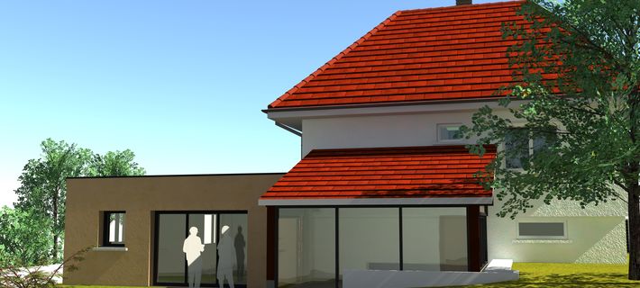 Extension d'une maison d'habitation (séjour/cuisine et suite parentale)