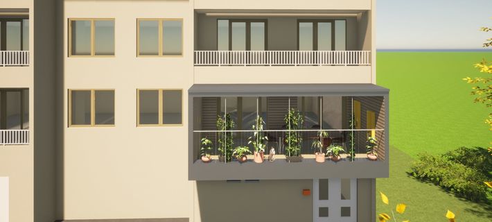 Extension d'un balcon pour un appartement