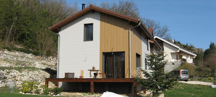 Maison Neuve en ossature bois dans l'ain