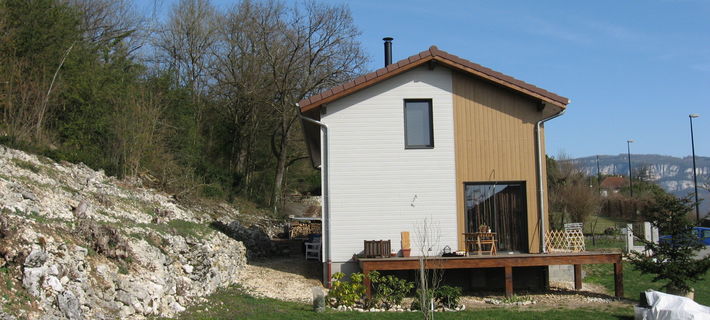 Maison Neuve en ossature bois dans l'ain