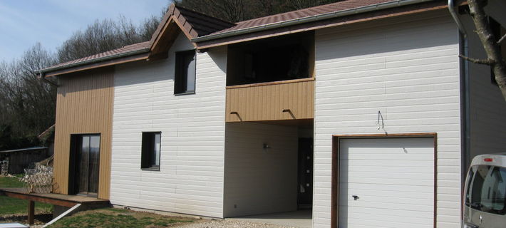 Maison Neuve en ossature bois dans l'ain