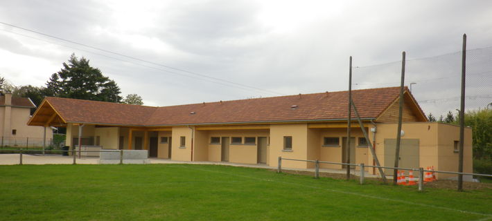 VESTIAIRES de FOOTBALL - Saint Didier de la Tour