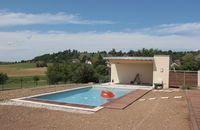Conception et realisation d'une piscine avec local technique et terrasse couverte